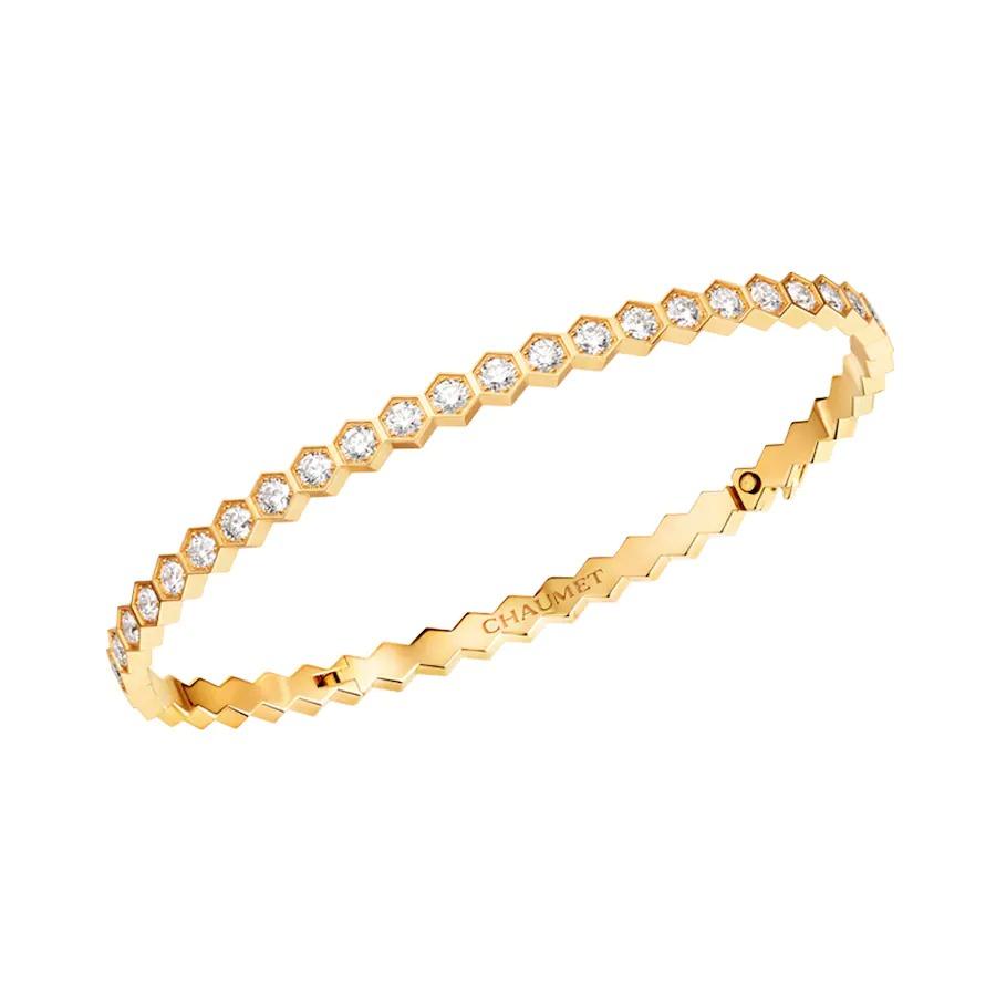 [LOXURA]BEE LOVE GOLD BRACELET FULL DIAMOND