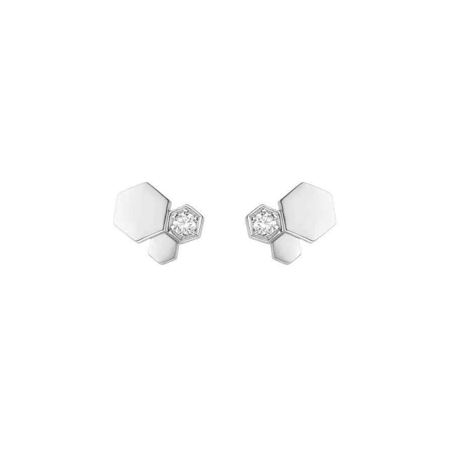 [LOXURA]BEE LOVE SILVER DIAMOND EARRINGS