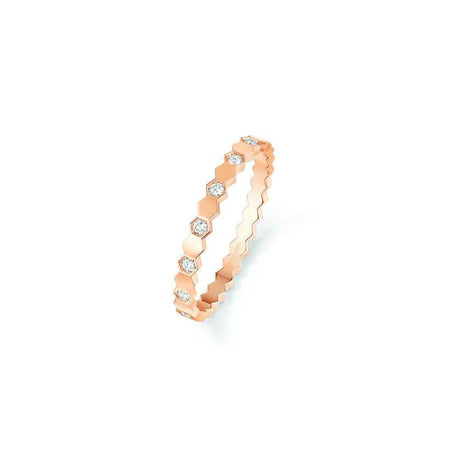 [LOXURA]BEE LOVE RING PINK GOLD DIAMOND