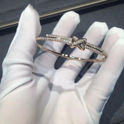 [LOXURA]JEUX DE BRACELET DIAMONDS PINK GOLD