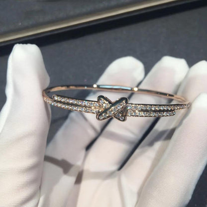 [LOXURA]JEUX DE BRACELET DIAMONDS PINK GOLD