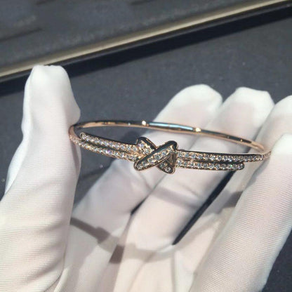 [LOXURA]JEUX DE BRACELET DIAMONDS PINK GOLD