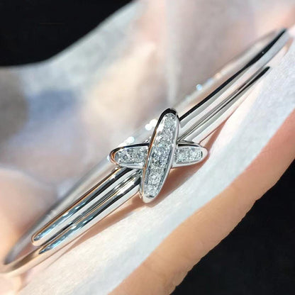 [LOXURA]JEUX DE BRACELET SILVER DIAMONDS