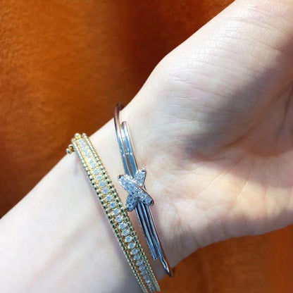 [LOXURA]JEUX DE BRACELET SILVER DIAMONDS