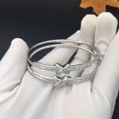 [LOXURA]JEUX DE BRACELET DIAMONDS SILVER