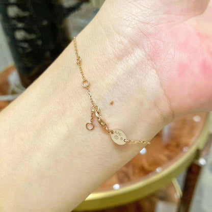 [LOXURA]JEUX DE BRACELET MOP PINK GOLD DIAMONDS