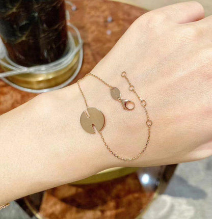 [LOXURA]JEUX DE BRACELET MOP PINK GOLD DIAMONDS
