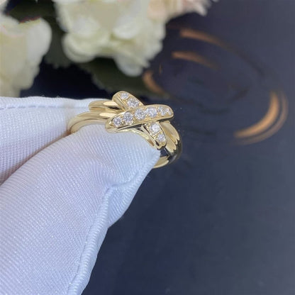 [LOXURA]JEUX DE GOLD DIAMOND RING