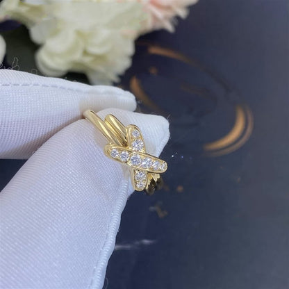 [LOXURA]JEUX DE GOLD DIAMOND RING