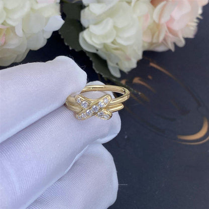 [LOXURA]JEUX DE GOLD DIAMOND RING