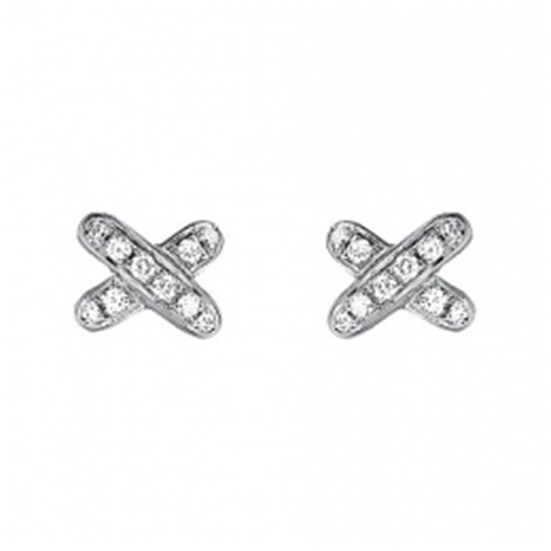 [LOXURA]JEUX DE DIAMOND EARRINGS
