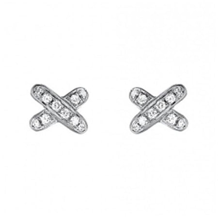 [LOXURA]JEUX DE DIAMOND EARRINGS