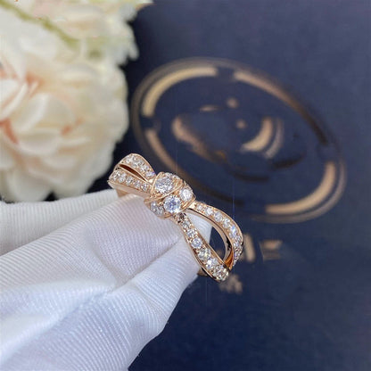 [LOXURA]LIENS PINK GOLD DIAMOND RING