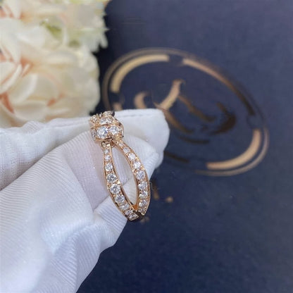 [LOXURA]LIENS PINK GOLD DIAMOND RING