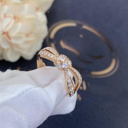 [LOXURA]LIENS PINK GOLD DIAMOND RING