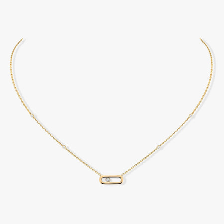 [LOXURA]MOVE UNO DIAMOND NECKLACE