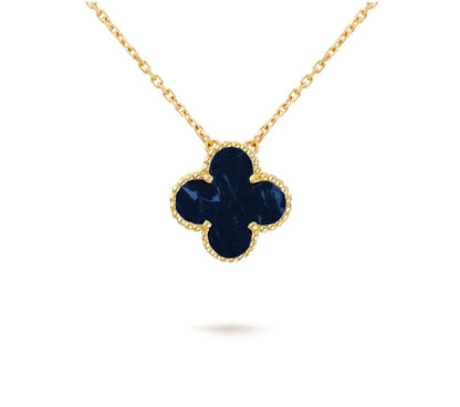 [LOXURA]CLOVER 15MM SINGLE FLOWER NECKLACE COLLECTION