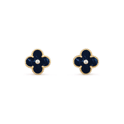 [LOXURA]CLOVER  15MM DIAMOND EARRINGS COLLECTION