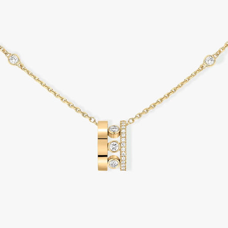 [LOXURA]CHAIN MOVE ROMANE PEDAND NECKLACE