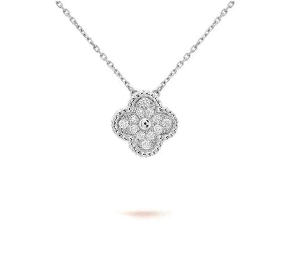 [LOXURA]CLOVER 15MM NECKLACE SILVER COLLECTION