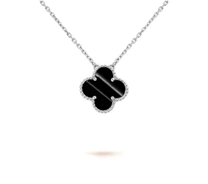 [LOXURA]CLOVER 15MM NECKLACE SILVER COLLECTION