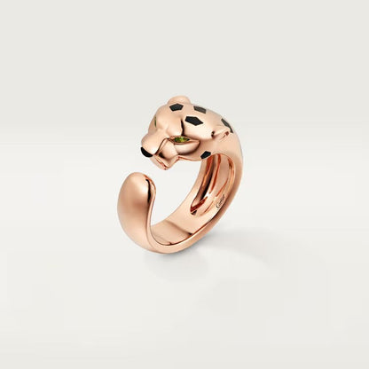 [LOXURA]PANTHERE SPOTTED MEDIUM RING