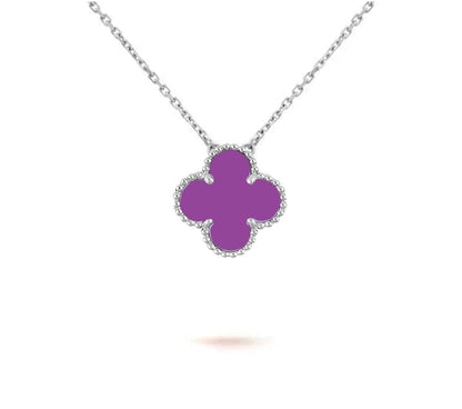 [LOXURA]CLOVER 15MM NECKLACE SILVER COLLECTION