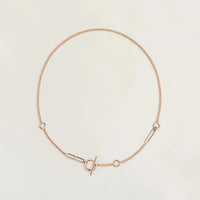 [LOXURA]HM STERLING CHAINE D'ANCRE HEART