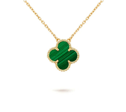 [LOXURA]CLOVER 15MM SINGLE FLOWER NECKLACE COLLECTION