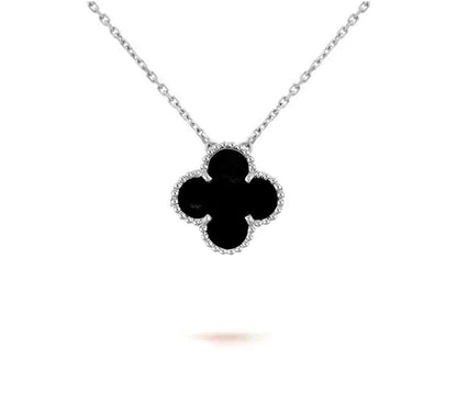 [LOXURA]CLOVER 15MM NECKLACE SILVER COLLECTION