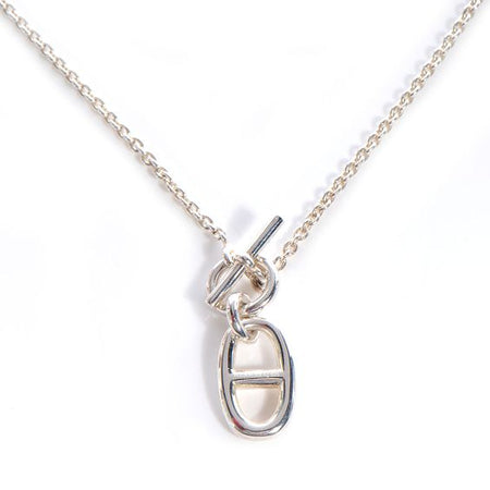 [LOXURA]HM CHAINE D'ANCRE PENDANT NECKLACE STERLING SILVER