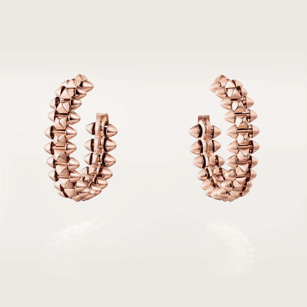 [LOXURA]CLASH SMALL HOOP EARRINGS