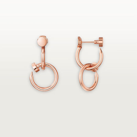 [LOXURA]JUSTE NO DIAMOND DOUBLE EARRINGS