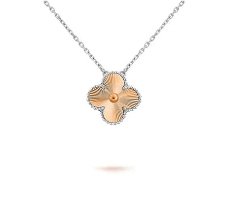 [LOXURA]CLOVER 15MM NECKLACE SILVER COLLECTION