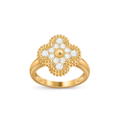 [LOXURA]CLOVER RING GOLD COLLECTION