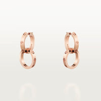 [LOXURA]LOVE 3.3MM DANGLE EARRINGS