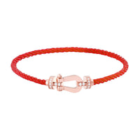 [LOXURA]FORCE 10 HALF DIAMOND PINK GOLD RED CORDERI LARGE AND MEDIUM MODEL