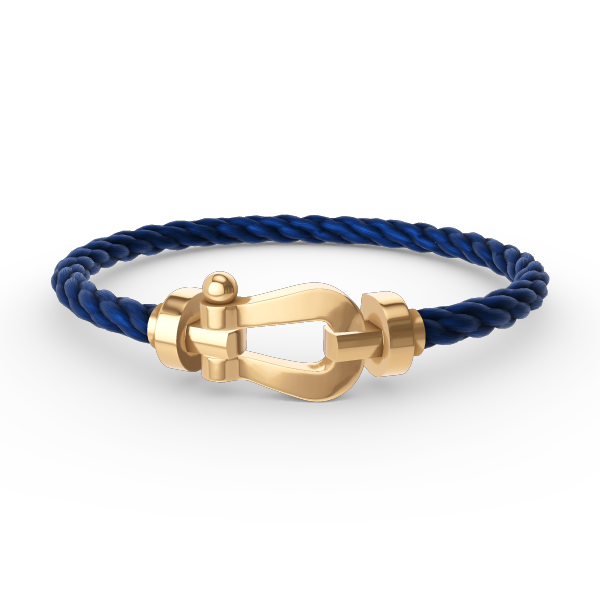 [LOXURA]FORCE LARGE HORSESHOE NO DIAMOND BRACELET GOLD