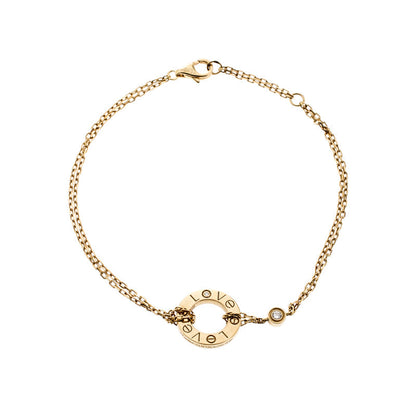 [LOXURA]LOVE BRACELET 2 DIAMOND