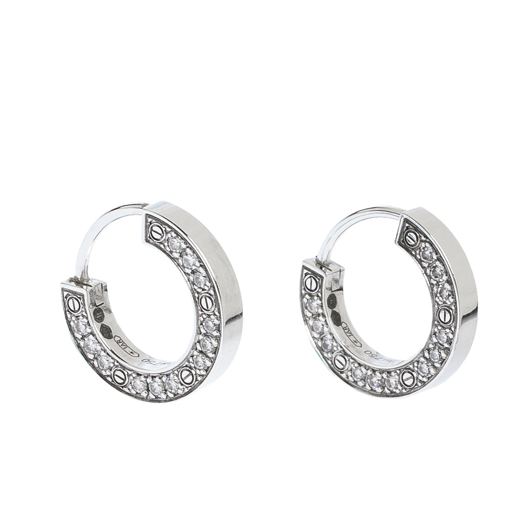 [LOXURA]LOVE DIAMOND EARRINGS