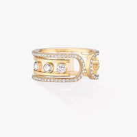 [LOXURA]Move 10th Diamond Ring in Gold