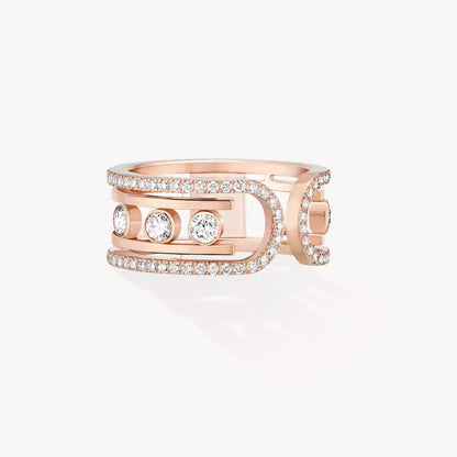 [LOXURA]Move 10th Diamond Ring in Gold