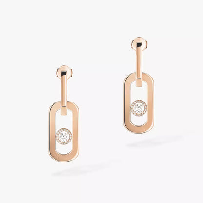 [LOXURA] So Move XL Diamond Hoop Earring