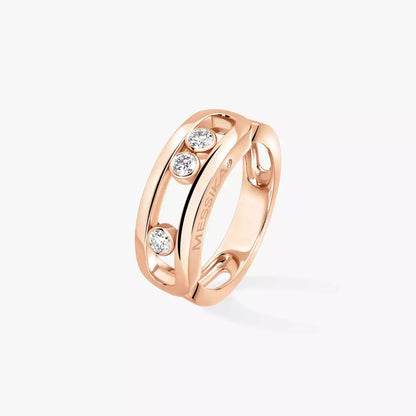 [LOXURA] MoveGold Diamond Ring