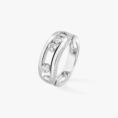 [LOXURA] MoveGold Diamond Ring