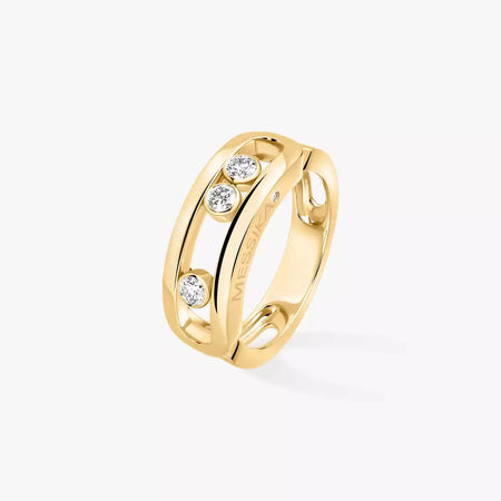 [LOXURA] MoveGold Diamond Ring