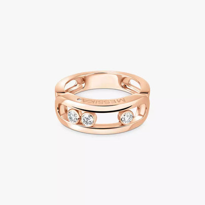 [LOXURA] MoveGold Diamond Ring