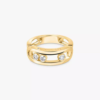 [LOXURA] MoveGold Diamond Ring