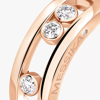 [LOXURA] MoveGold Diamond Ring