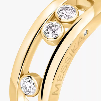 [LOXURA] MoveGold Diamond Ring